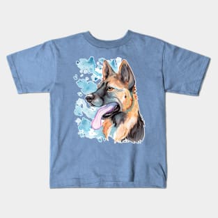 German Shepherd Dog Kids T-Shirt